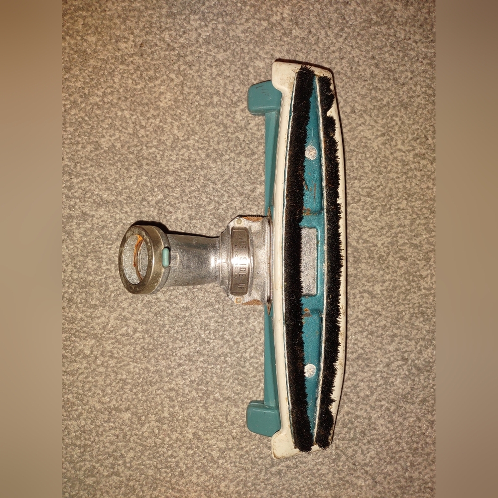 Vintage Electrolux 1205 Vacuum Flip Floor Tool - Rug & Hardwood Nozzle Teal